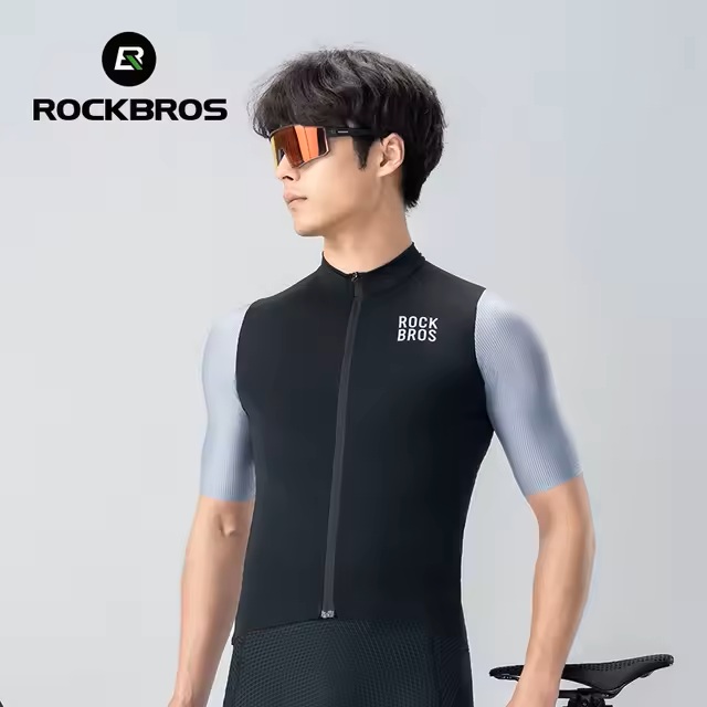 Jersey ROCKBROS Talla M Azul Claro