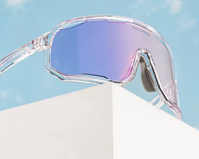 Lentes ROCKBROS De Ciclismo Transparente Azul
